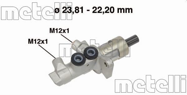 Pompa centrala, frana METELLI 05-0548