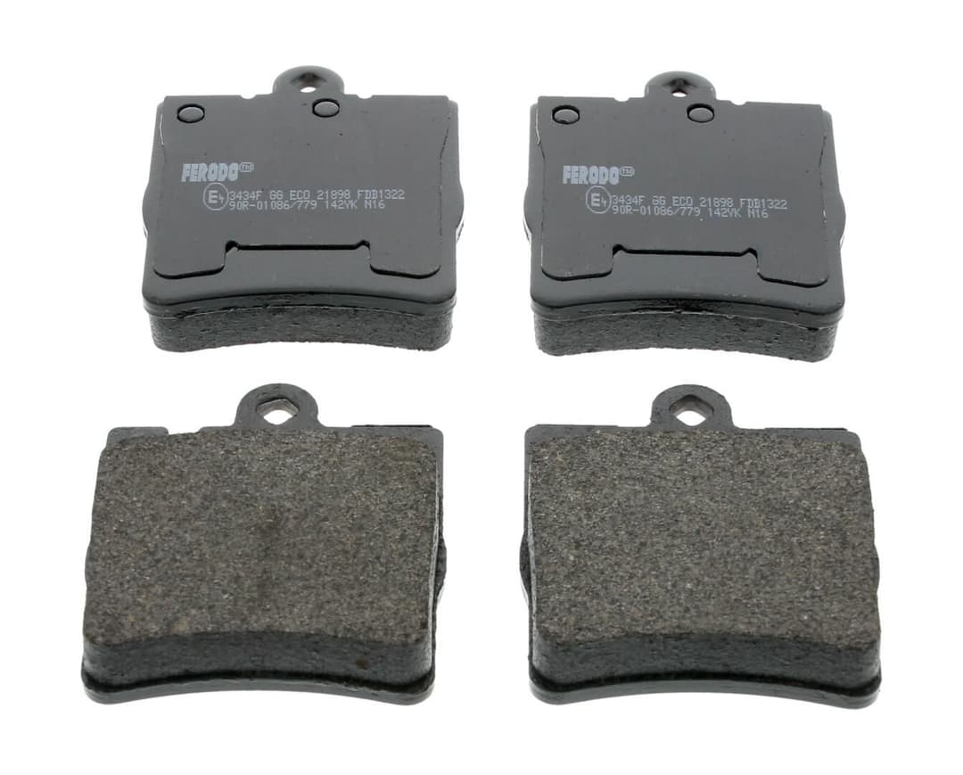 set placute frana,frana disc FERODO PREMIER ECO FRICTION FDB1322