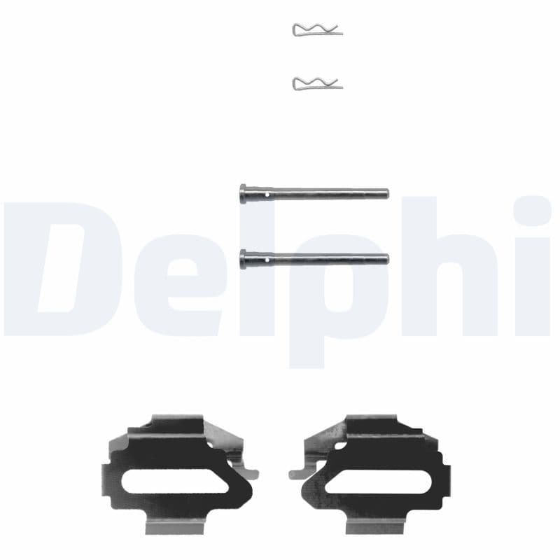 Set accesorii, placute frana DELPHI LX0162