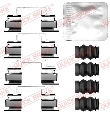 Set accesorii, placute frana QUICK BRAKE 109-0121