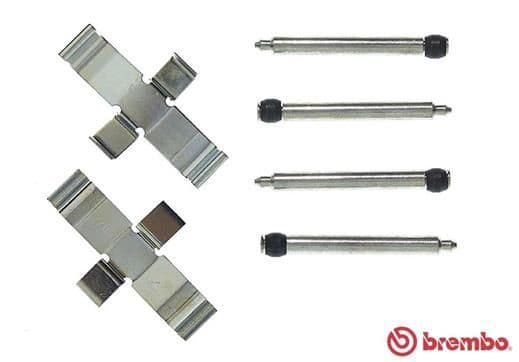 Set accesorii, placute frana BREMBO A 02 268