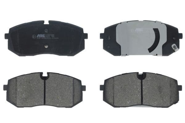 set placute frana,frana disc ABE C10545ABE