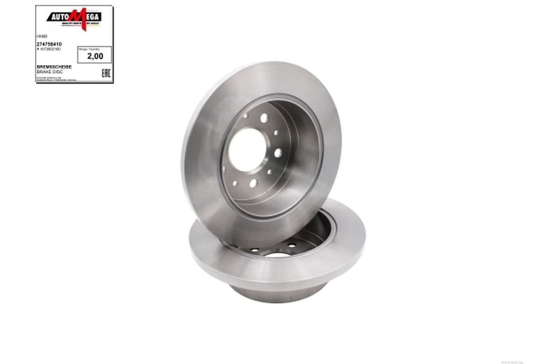 Disc frana AUTOMEGA 274758410