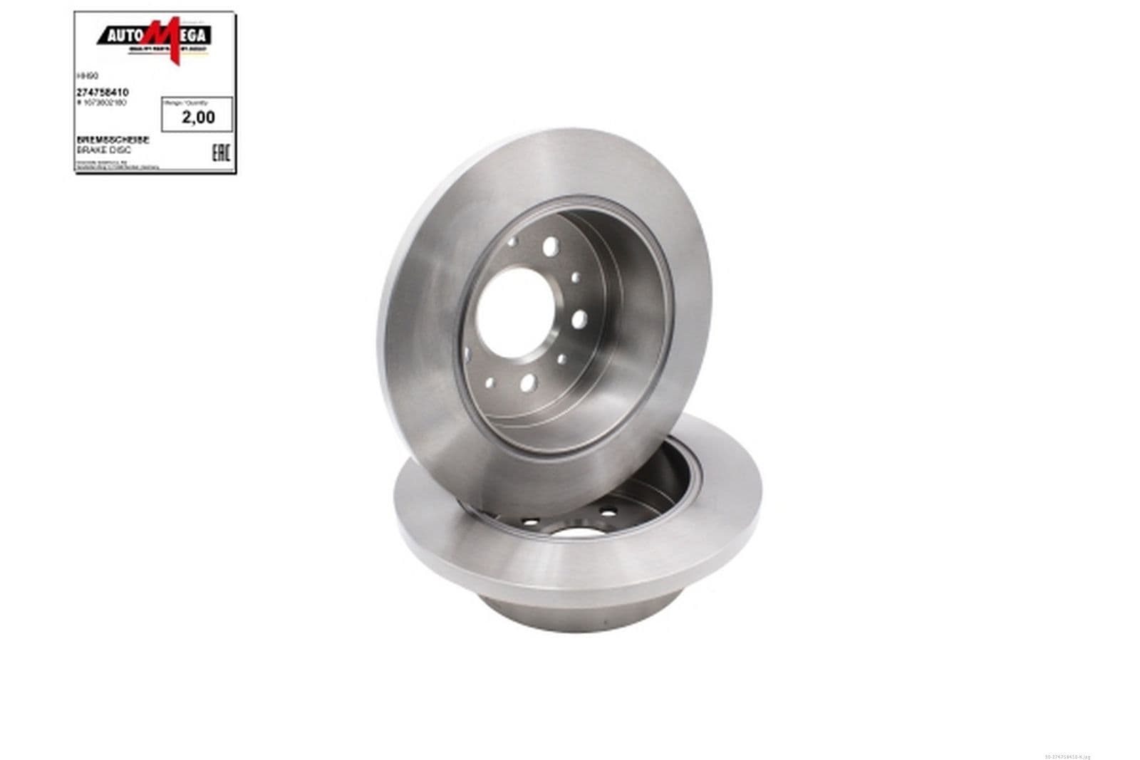 Disc frana AUTOMEGA 274758410