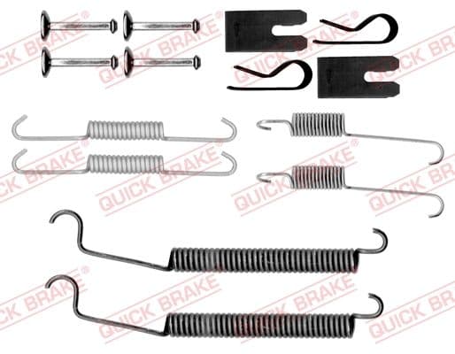 Set accesorii, sabot de frana QUICK BRAKE 105-0891