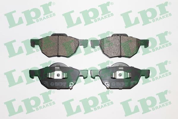 set placute frana,frana disc LPR 05P1211