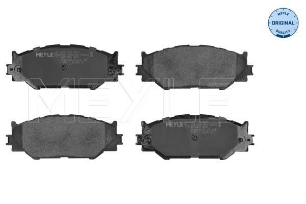 set placute frana,frana disc MEYLE -ORIGINAL: True to OE. 025 239 8317