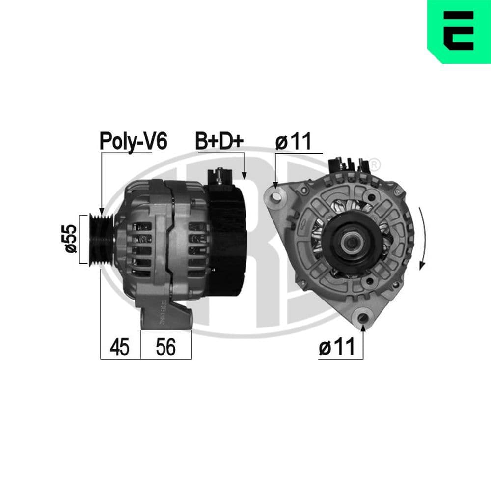 Generator / Alternator ERA 209063A
