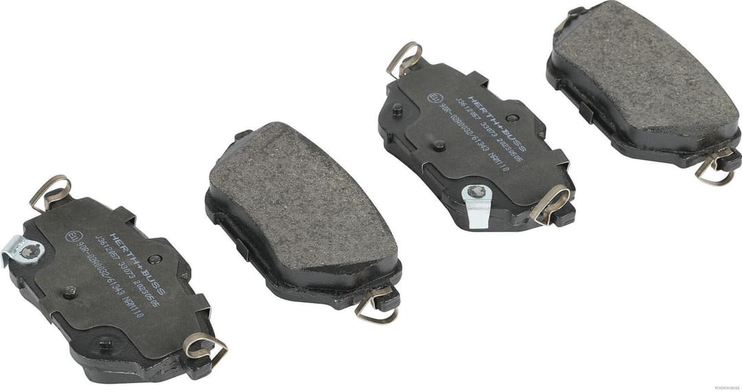 set placute frana,frana disc HERTH+BUSS JAKOPARTS J3612057