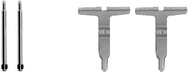Set accesorii, placute frana TEXTAR 82058800