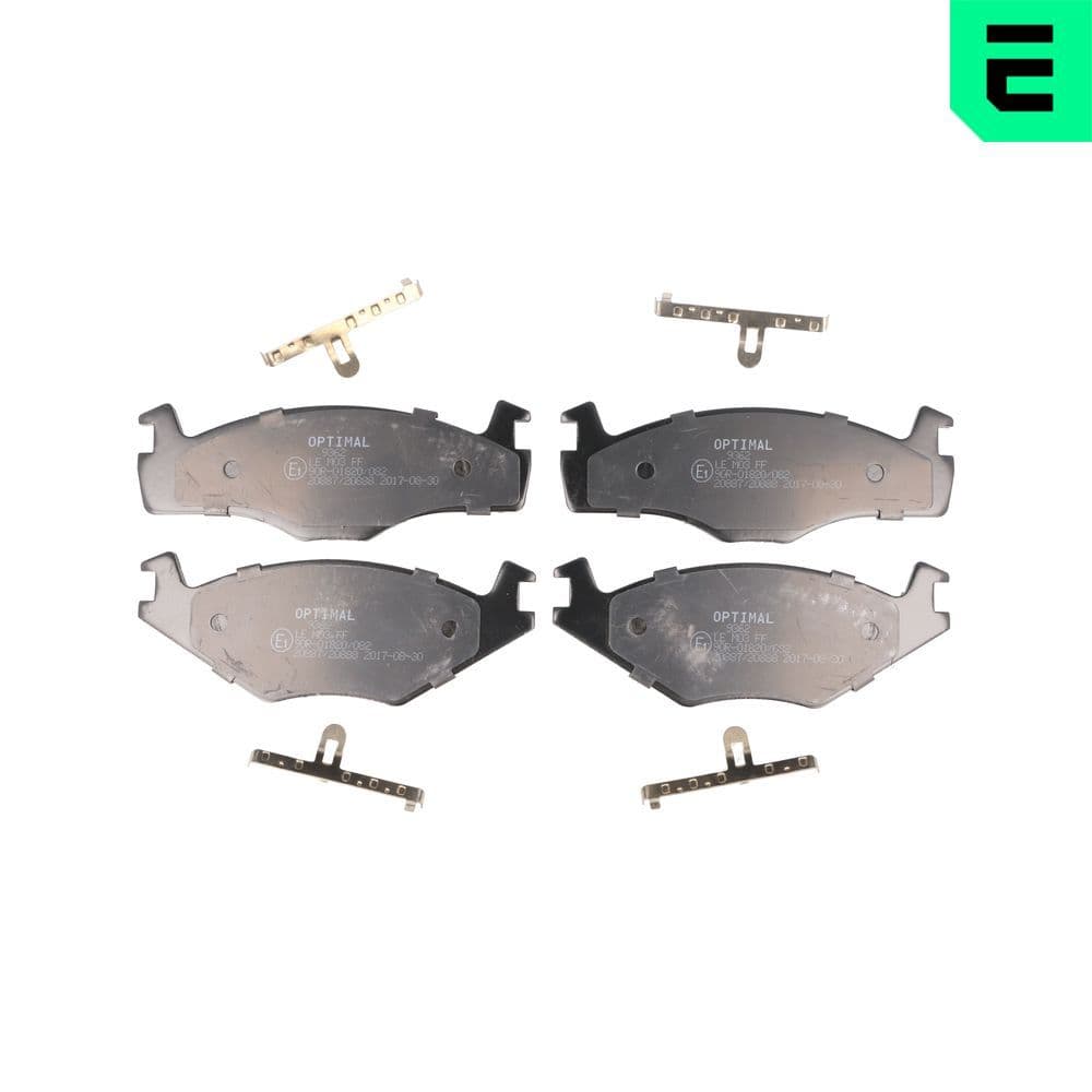 set placute frana,frana disc OPTIMAL BP-09362