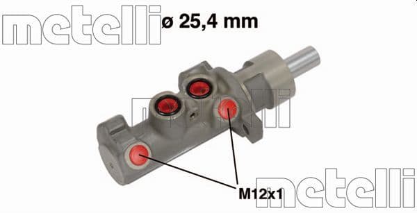Pompa centrala, frana METELLI 05-0642
