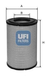Filtru aer UFI 27.B10.00