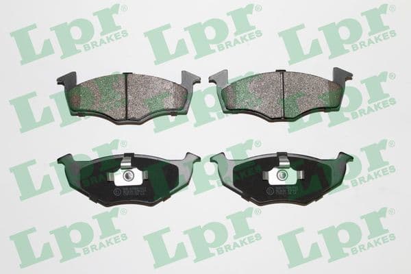 set placute frana,frana disc LPR 05P627