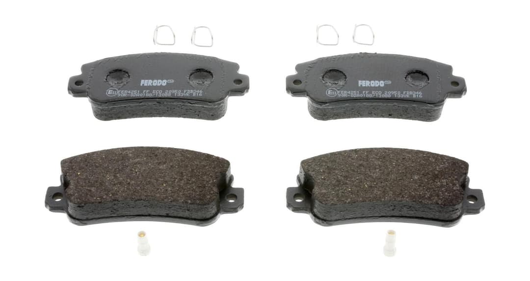 set placute frana,frana disc FERODO PREMIER ECO FRICTION FDB346
