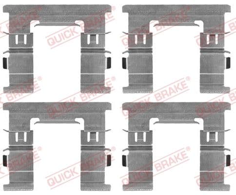 Set accesorii, placute frana QUICK BRAKE 109-1869