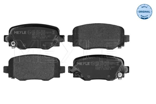 set placute frana,frana disc MEYLE -ORIGINAL: True to OE. 025 257 3418