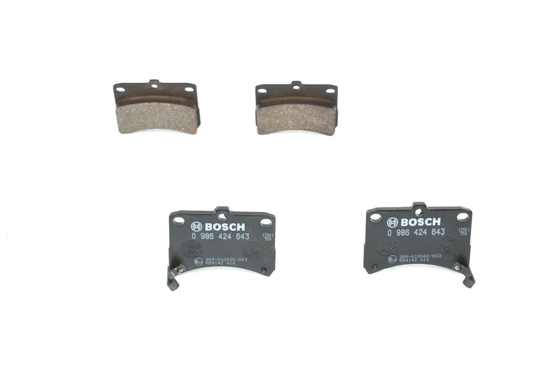 set placute frana,frana disc BOSCH 0 986 424 643