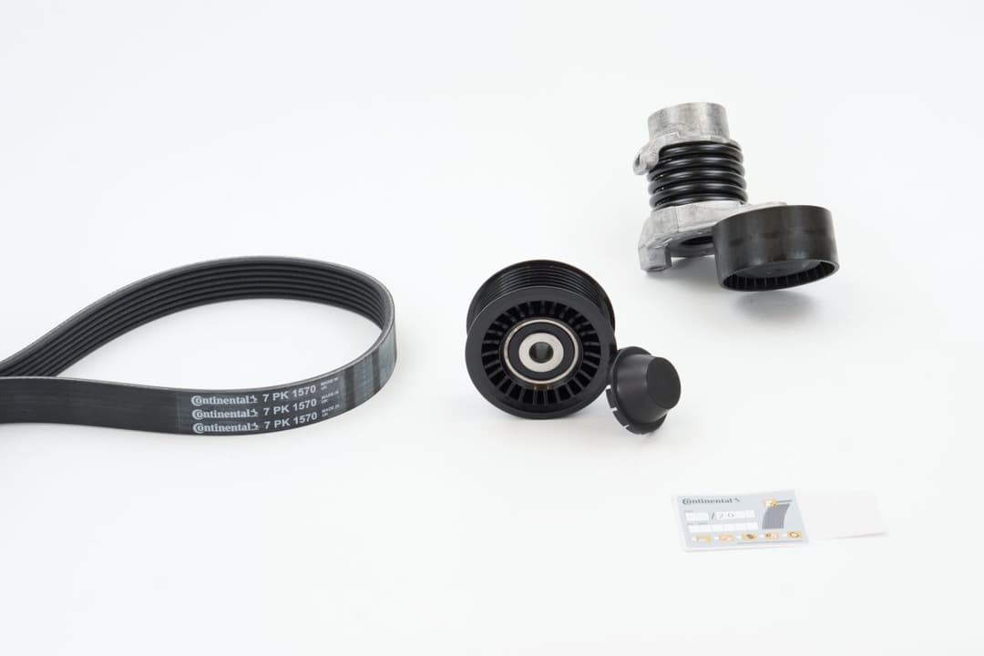 Set curea transmisie cu caneluri CONTINENTAL CTAM 7PK1570K1