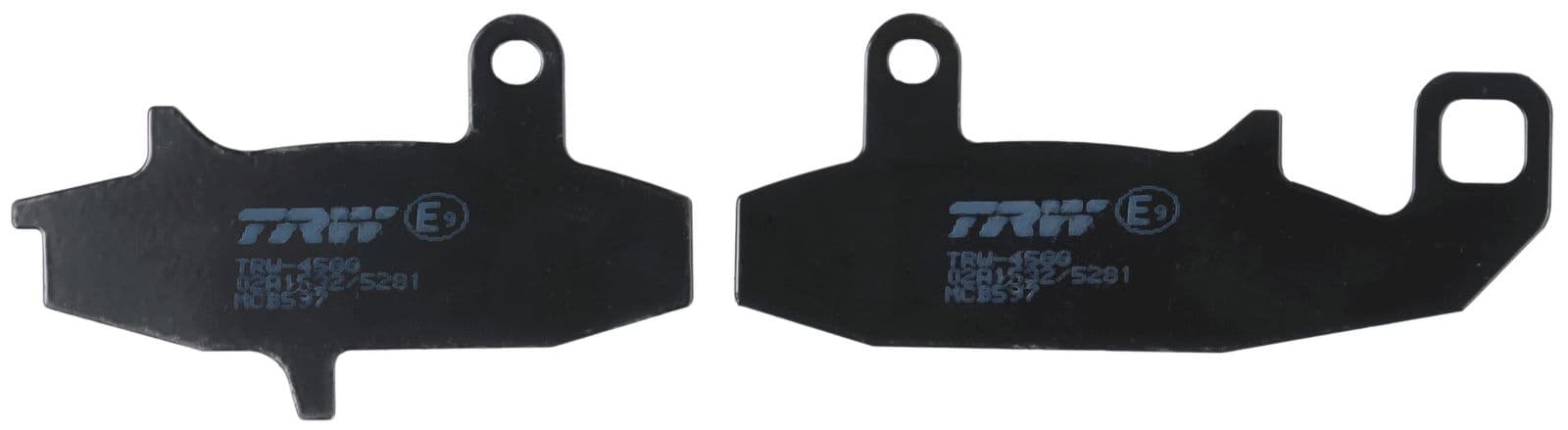 set placute frana,frana disc TRW MCB597