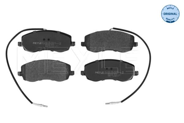 set placute frana,frana disc MEYLE -ORIGINAL: True to OE. 025 248 3919/W