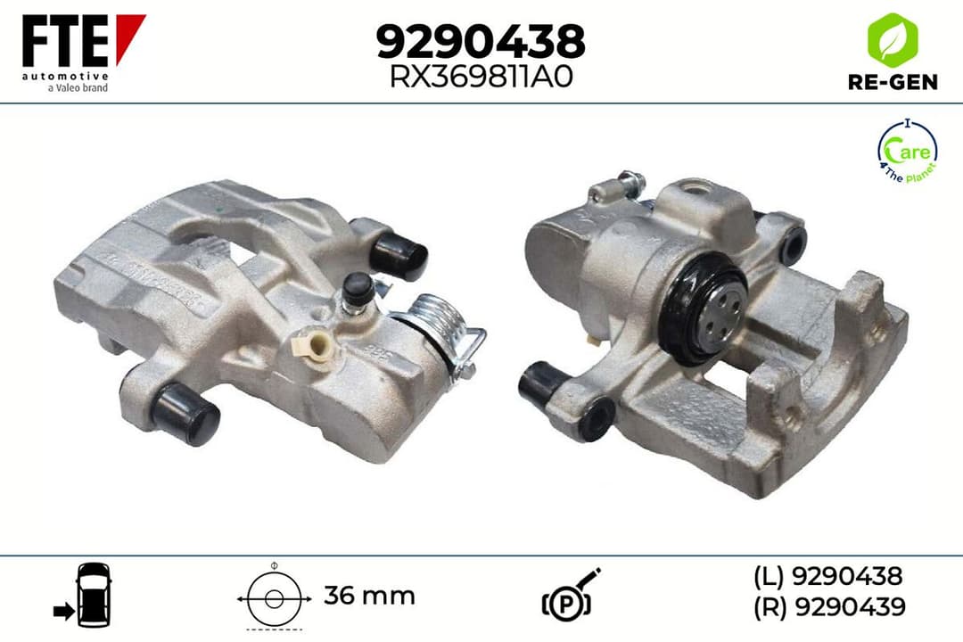 Etrier frana FTE 9290438