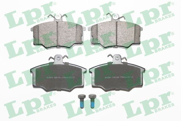 set placute frana,frana disc LPR 05P188