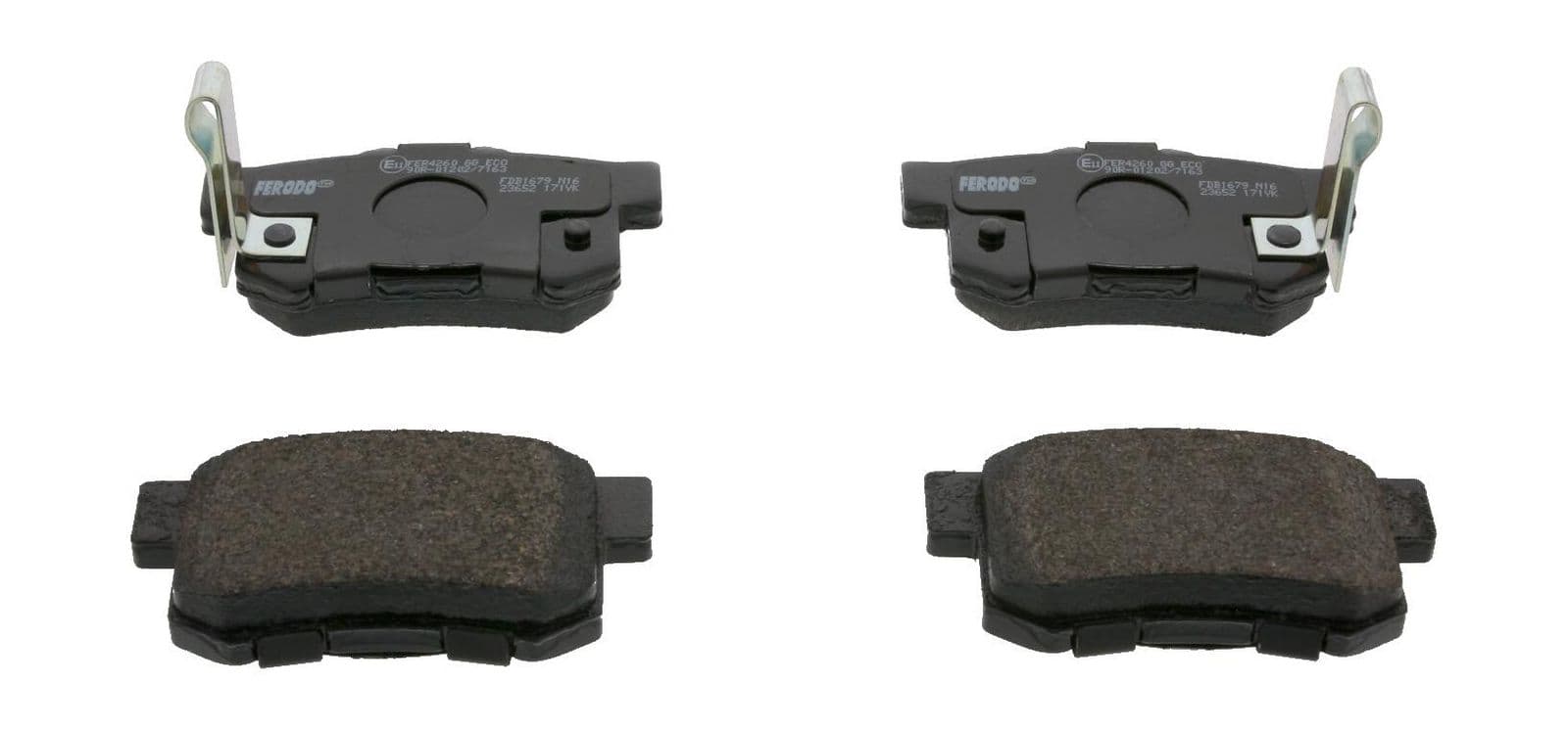 set placute frana,frana disc FERODO FDB1679