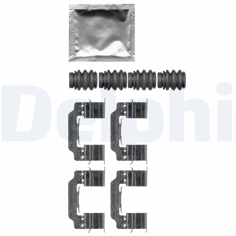 Set accesorii, placute frana DELPHI LX0664