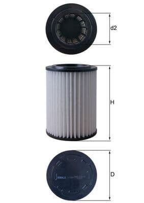 Filtru aer MAHLE LX 5363