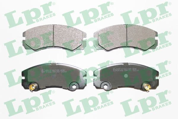 set placute frana,frana disc LPR 05P1353