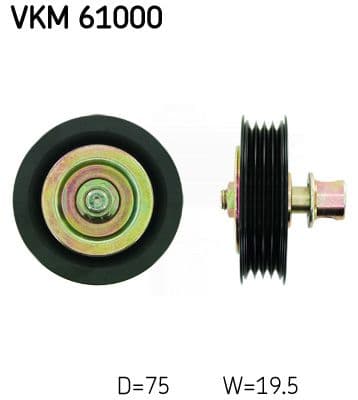 Rola ghidare/conducere, curea transmisie SKF VKM 61000