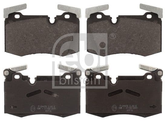 set placute frana,frana disc FEBI BILSTEIN 116145