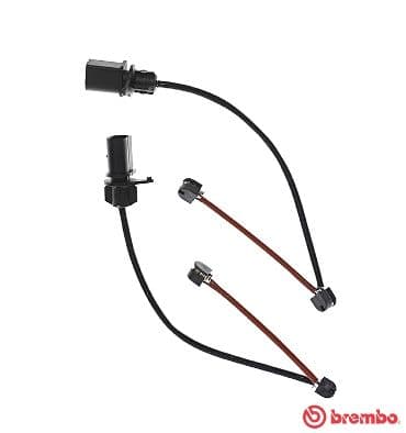 senzor de avertizare,uzura placute de frana BREMBO A 00 493