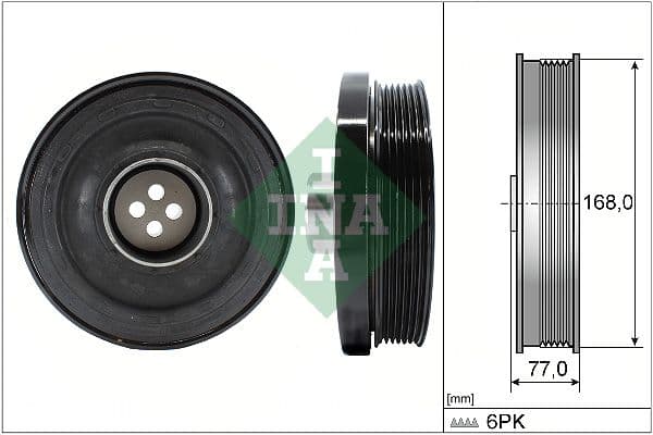 Fulie curea, arbore cotit Schaeffler INA 544 0130 10