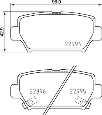 set placute frana,frana disc BREMBO PRIME LINE P 54 062