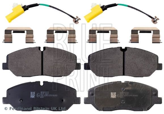 set placute frana,frana disc BLUE PRINT ADG042172