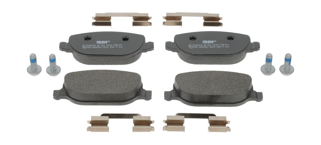 set placute frana,frana disc FERODO PREMIER ECO FRICTION FDB1471