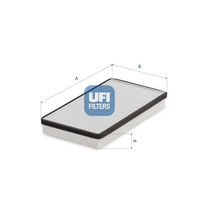 Filtru, aer habitaclu UFI 53.669.00