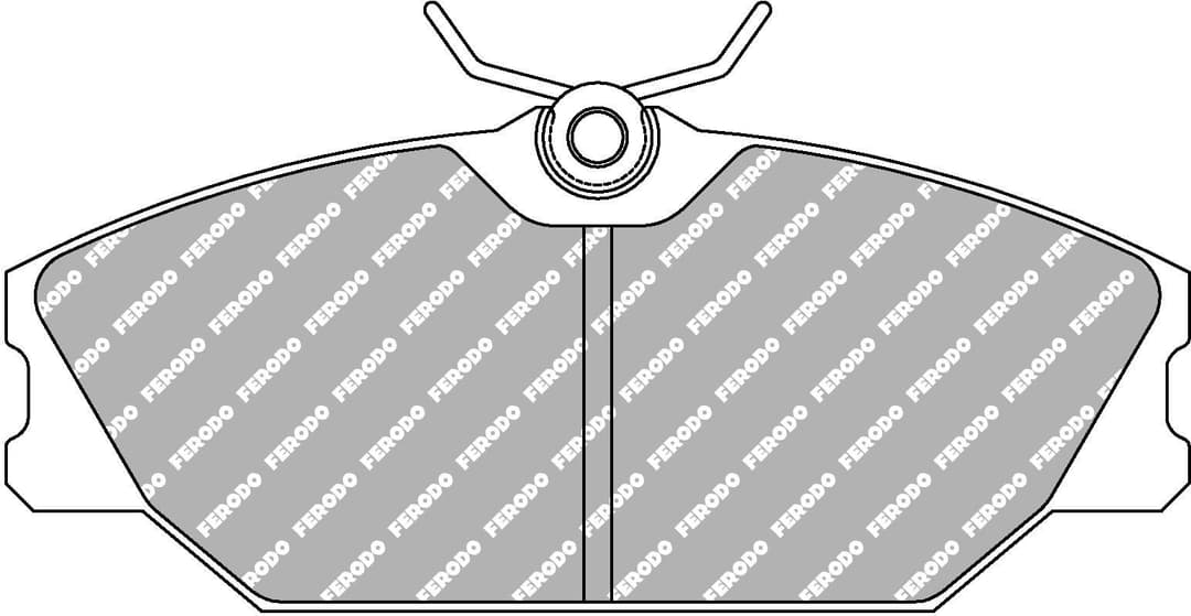set placute frana,frana disc FERODO FCP406H