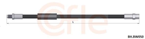 Furtun frana COFLE 92.BH.BW050