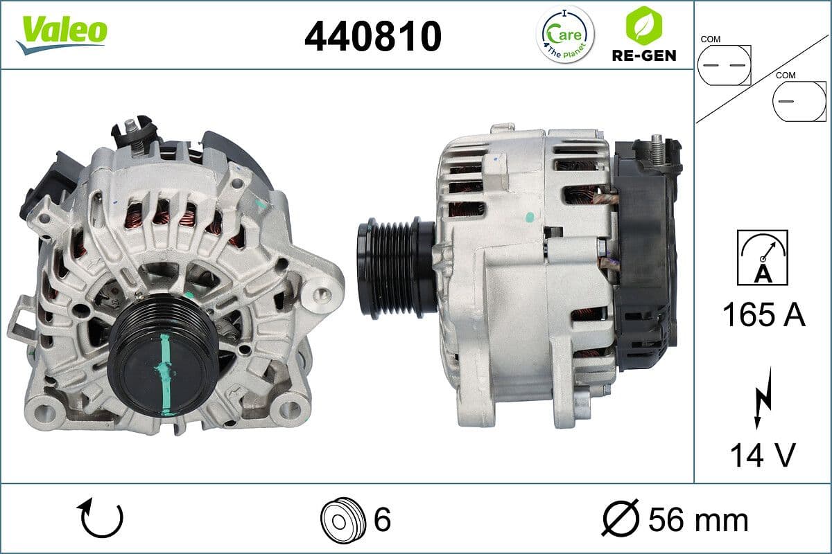 Generator / Alternator VALEO 440810