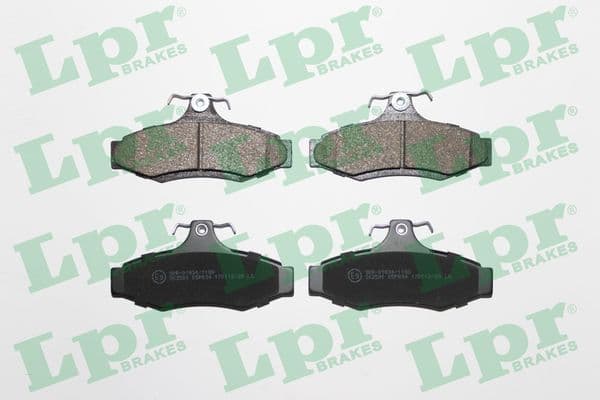 set placute frana,frana disc LPR 05P694