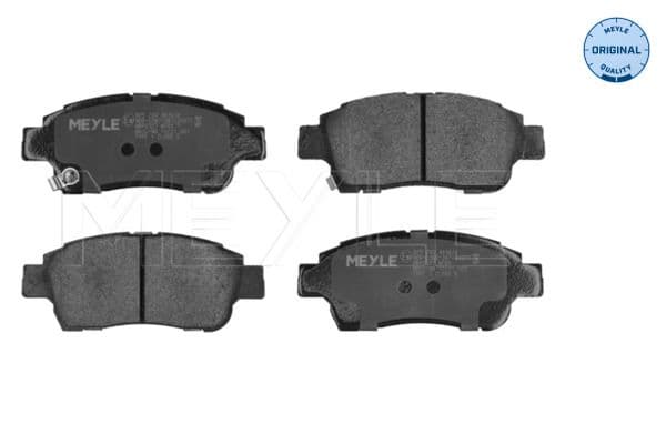 set placute frana,frana disc MEYLE -ORIGINAL: True to OE. 025 233 4816/W