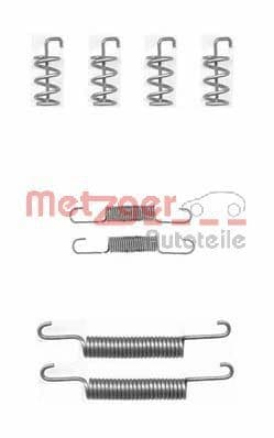 set accesorii, saboti frana parcare METZGER 105-0831