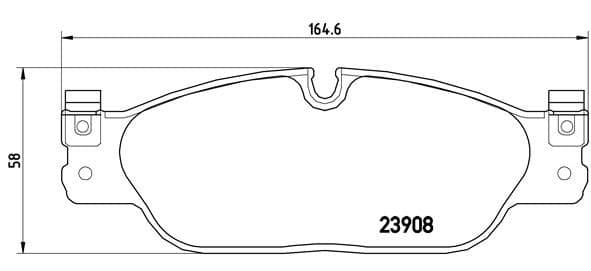 set placute frana,frana disc BREMBO PRIME LINE P 36 021