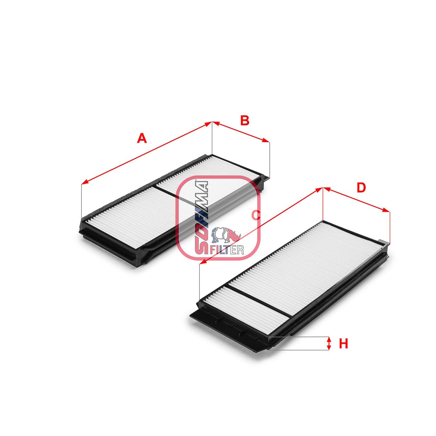 Filtru, aer habitaclu SOFIMA S 3120 C