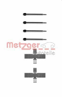 Set accesorii, placute frana METZGER 109-0903