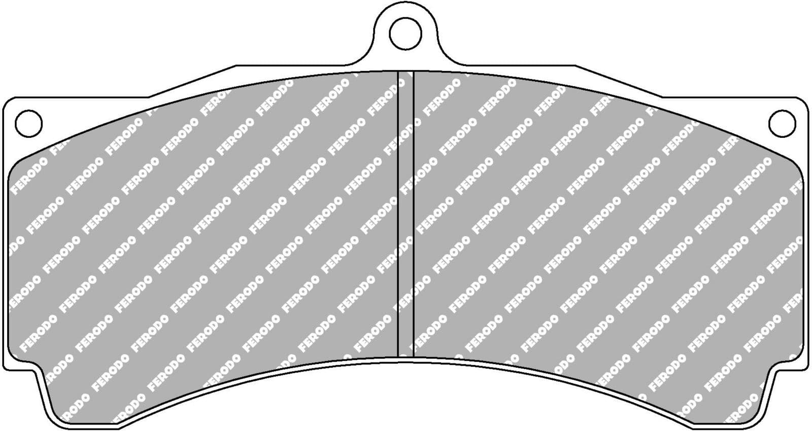 set placute frana,frana disc FERODO FRP3003H