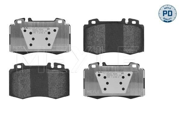 set placute frana,frana disc MEYLE -PD: Advanced performance and design. 025 232 7117/PD